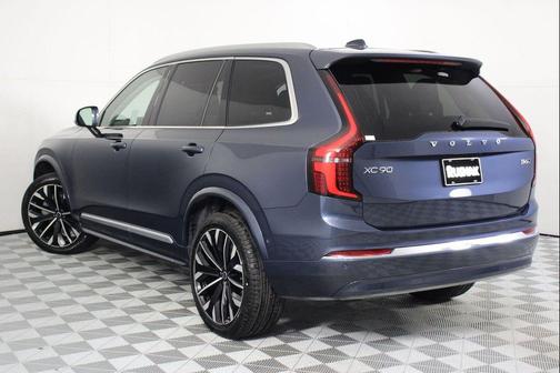 Denim Blue Metallic 2026 Volvo XC90 Plus, B6 AWD Gas (mild hybrid), Gasoline, Bright, 7 Seats