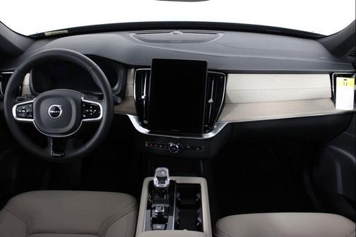 Denim Blue Metallic 2026 Volvo XC90 Plug-In Hybrid Plus, T8 AWD, Electric/Gasoline, Bright, 7 Seats