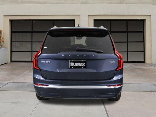 Denim Blue Metallic 2026 Volvo XC90 Plug-In Hybrid Plus, T8 AWD, Electric/Gasoline, Bright, 7 Seats