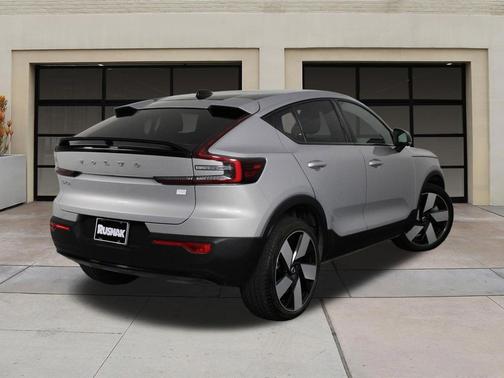 Silver Dawn Metallic 2023 Volvo C40 Recharge Pure Electric Twin Ultimate