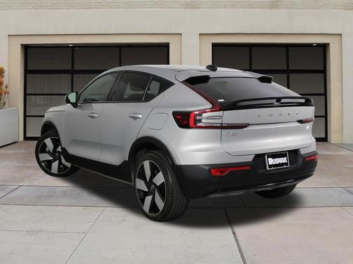 Silver Dawn Metallic 2023 Volvo C40 Recharge Pure Electric Twin Ultimate