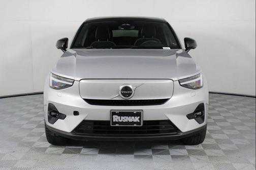 Silver Dawn Metallic 2023 Volvo C40 Recharge Pure Electric Twin Ultimate