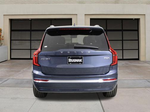 Denim Blue Metallic 2026 Volvo XC90 Plug-In Hybrid Plus, T8 AWD, Electric/Gasoline, Bright, 7 Seats