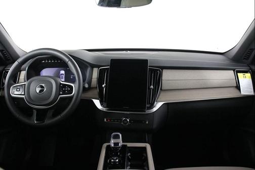 Denim Blue Metallic 2026 Volvo XC90 Plug-In Hybrid Plus, T8 AWD, Electric/Gasoline, Bright, 7 Seats
