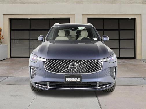 Denim Blue Metallic 2026 Volvo XC90 Plus, B6 AWD Gas (mild hybrid), Gasoline, Bright, 7 Seats