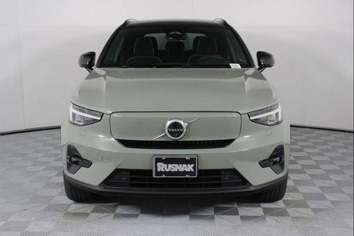 Sage Green Metallic 2023 Volvo XC40 Recharge Pure Electric Twin Ultimate