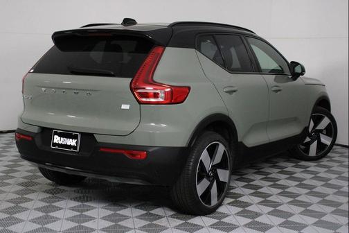 Sage Green Metallic 2023 Volvo XC40 Recharge Pure Electric Twin Ultimate