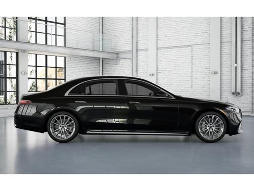 Obsidian Black Metallic 2026 Mercedes-Benz S-Class S 580