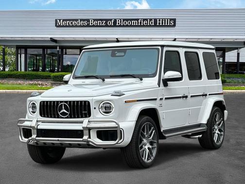 Polar White 2026 Mercedes-Benz G-Class AMG G 63