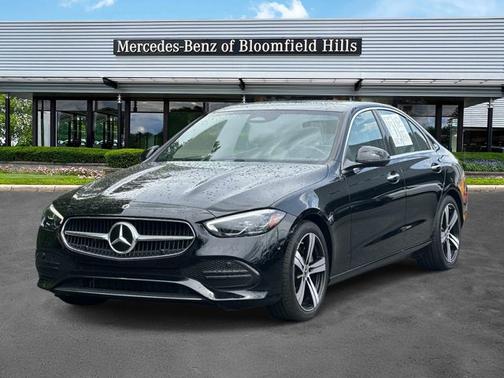 Black 2025 Mercedes-Benz C-Class C300 4MATIC