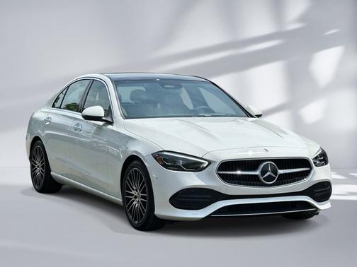 Polar White 2025 Mercedes-Benz C-Class C300 4MATIC