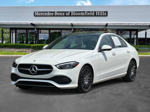 Polar White 2025 Mercedes-Benz C-Class C300 4MATIC