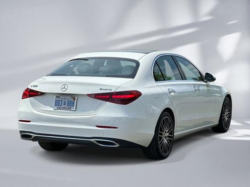 Polar White 2025 Mercedes-Benz C-Class C300 4MATIC