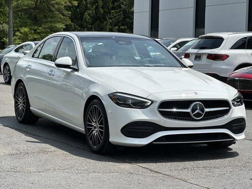 Polar White 2025 Mercedes-Benz C-Class C300 4MATIC