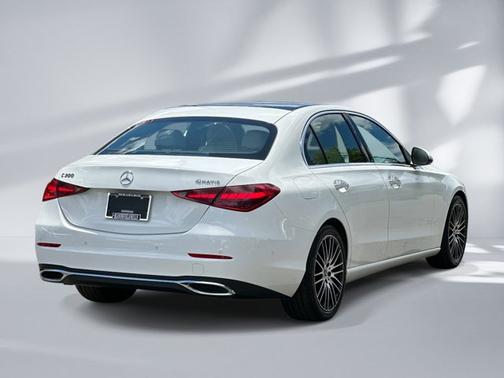 Polar White 2022 Mercedes-Benz C-Class C300 4MATIC