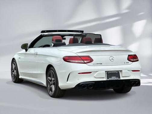 Polar White 2023 Mercedes-Benz C-Class AMG C 43