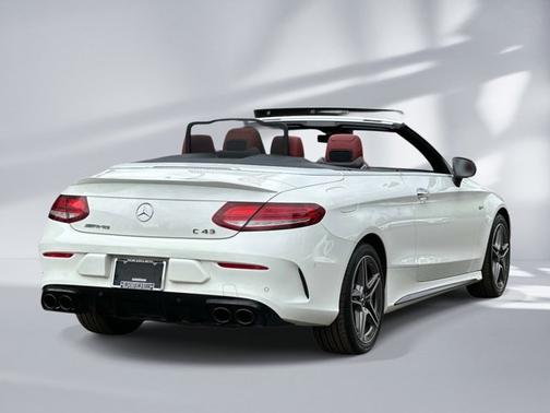 Polar White 2023 Mercedes-Benz C-Class AMG C 43