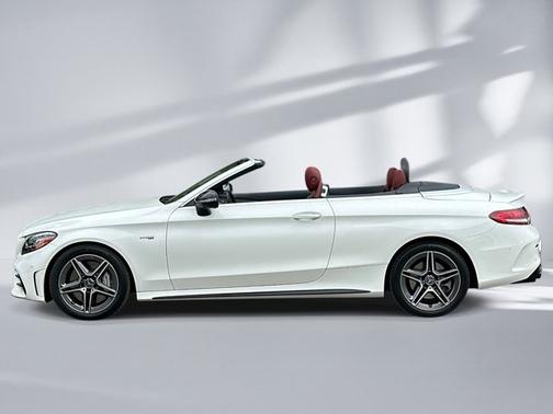 Polar White 2023 Mercedes-Benz C-Class AMG C 43
