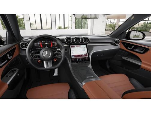 Polar White 2026 Mercedes-Benz C-Class AMG C 43