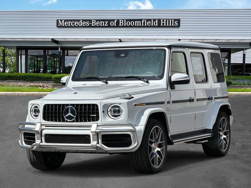 MANUFAKTUR Moonlight White Metallic 2022 Mercedes-Benz G-Class AMG G 63