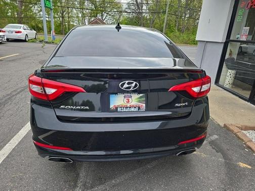 Black 2017 Hyundai SONATA Sport