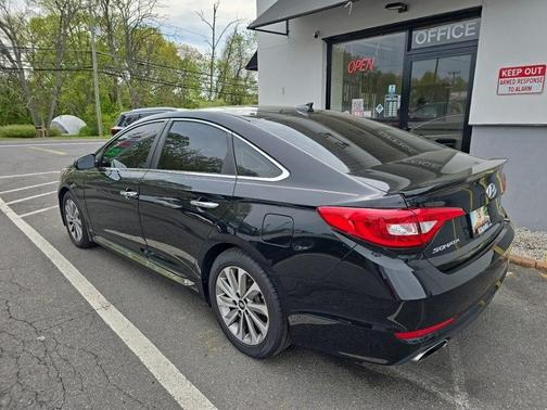 Black 2017 Hyundai SONATA Sport