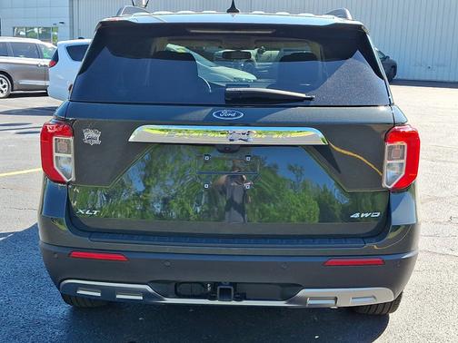 FORGED GREEN METALLIC 2024 Ford Explorer XLT