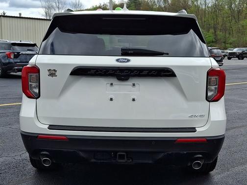 STAR WHITE MET TRI-COAT 2022 Ford Explorer ST-LINE