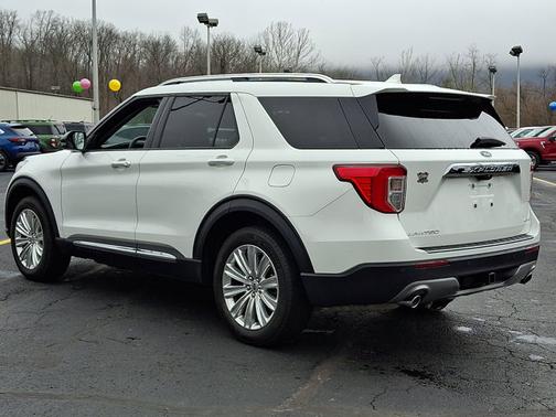 STAR WHITE MET TRI-COAT 2022 Ford Explorer LIMITED