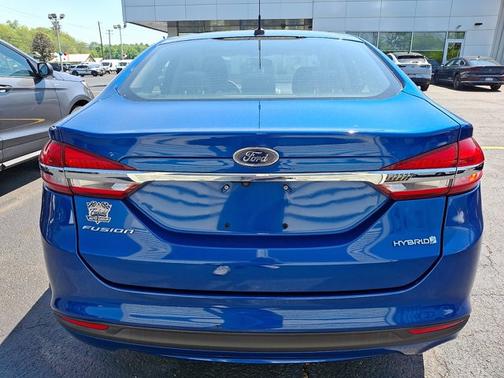 LIGHTNING BLUE 2018 Ford Fusion S