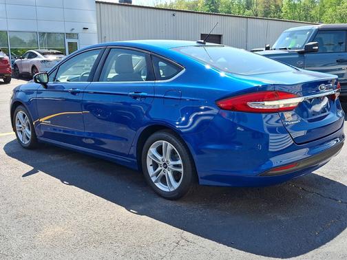 LIGHTNING BLUE 2018 Ford Fusion S