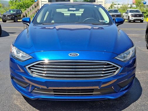 LIGHTNING BLUE 2018 Ford Fusion S