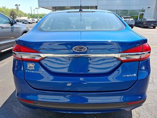 LIGHTNING BLUE 2018 Ford Fusion S