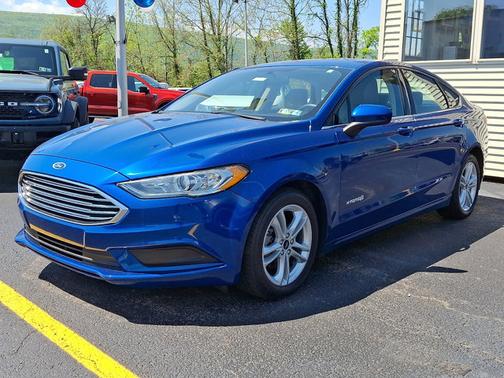 LIGHTNING BLUE 2018 Ford Fusion S