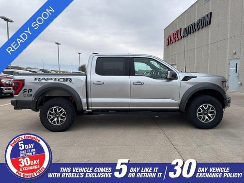 Iconic Silver Metallic 2022 Ford F-150 Raptor