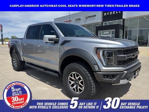 Iconic Silver Metallic 2022 Ford F-150 Raptor
