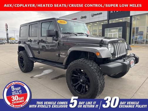2016 Jeep Wrangler Unlimited Sahara