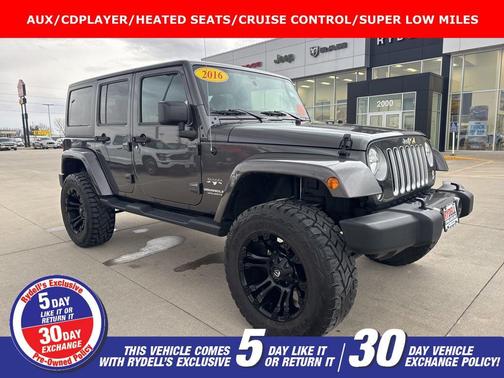 2016 Jeep Wrangler Unlimited Sahara