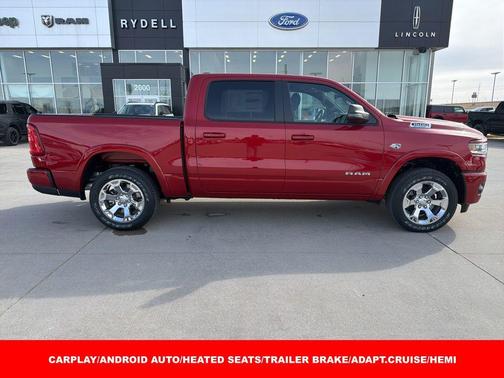 Molten Red Pearlcoat 2026 RAM 1500 Big Horn/Lone Star