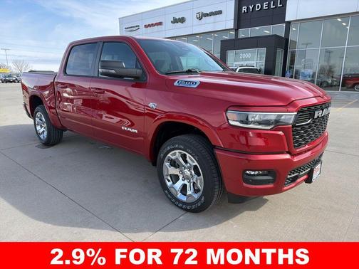 Molten Red Pearlcoat 2026 RAM 1500 Big Horn/Lone Star