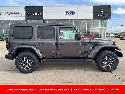 granite crystal metallic clearcoat 2026 Jeep Wrangler 4-Door Sahara 4x4