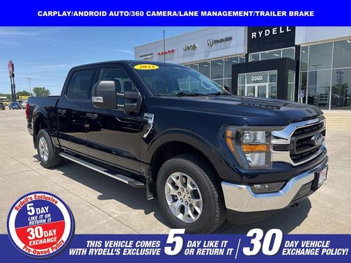 Antimatter Blue Metallic 2023 Ford F-150 XLT