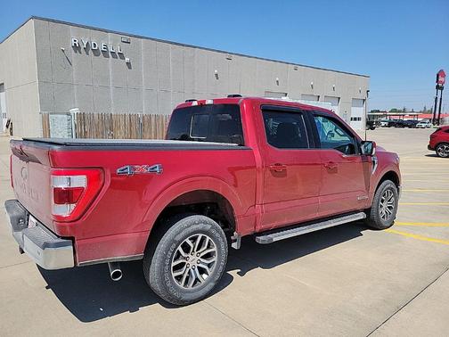 Rapid Red Metallic Tinted Clearcoat 2021 Ford F-150 Lariat