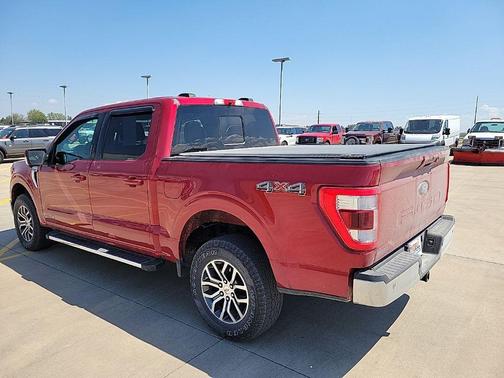 Rapid Red Metallic Tinted Clearcoat 2021 Ford F-150 Lariat