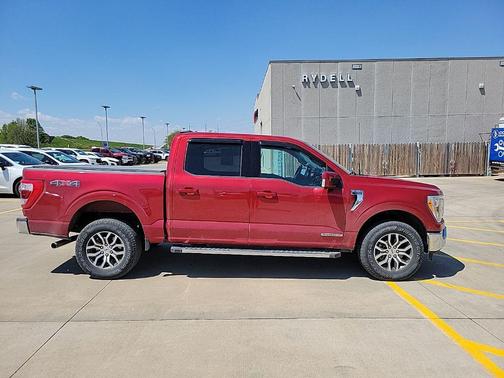Rapid Red Metallic Tinted Clearcoat 2021 Ford F-150 Lariat