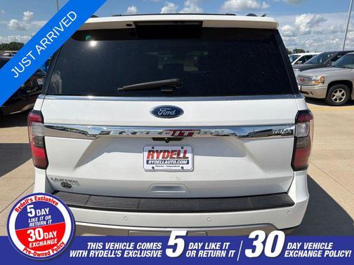 Star White Metallic Tri-Coat 2021 Ford Expedition Max Limited