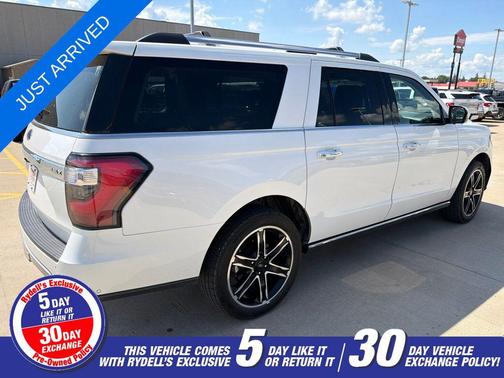 Star White Metallic Tri-Coat 2021 Ford Expedition Max Limited