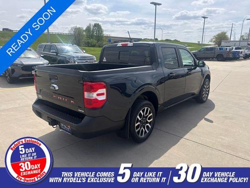 Blue 2022 Ford Maverick Lariat