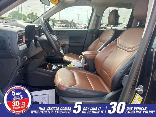 Blue 2022 Ford Maverick Lariat