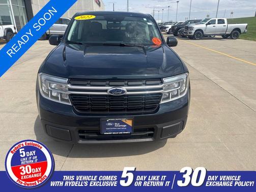 Blue 2022 Ford Maverick Lariat